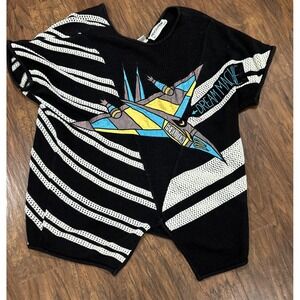 Vintage 1985 Revolution Tokyo Rare funky sweater Made in Hong Kong